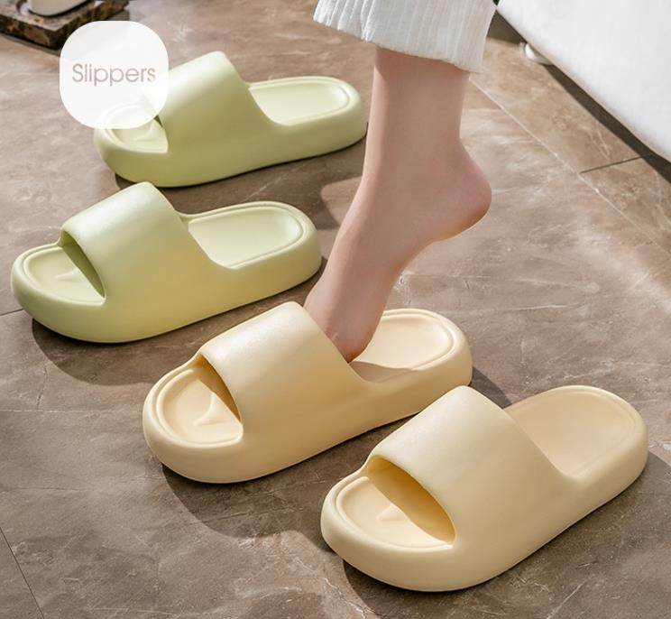 Bread Shoes Home Slippers Non-slip Indoor Bathroom Slippers - ProTrendyz