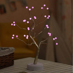 Tree Light Touch Switch Pearl Star Night Light - ProTrendyz