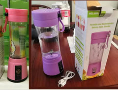Portable Blender With USB Rechargeable Mini Kitchen Fruit Juice Mixer Home Simple Portable Electric Mini Juicer - ProTrendyz