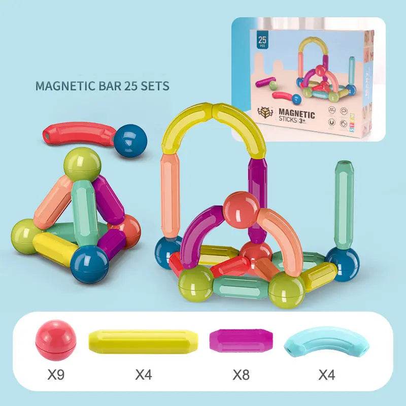 Baby Toys Magnetic Stick Building Blocks Game Magnets Children Set Kids Magnets For Children Magnetic Toy Bricks - ProTrendyz