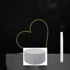 3D Acrylic Board Handwriting Message Board LED Light - ProTrendyz