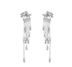 Shining Star Tassel Earrings Back Hanging Exquisite Earrings - ProTrendyz