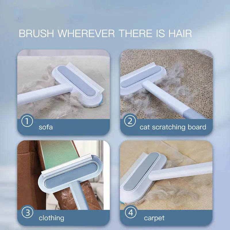 4 In 1 Multifunctional Hair Removal Brush Pet Dog Cat Hair Cleaner Brush Cat Hair Remover Window Screen Cleaning Tool Gadgets - ProTrendyz