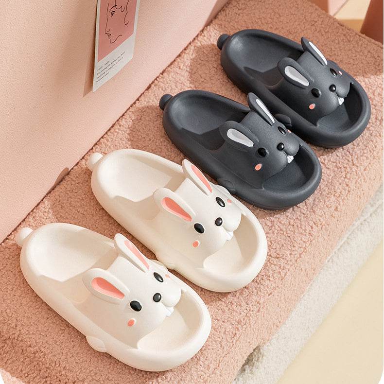 Cute Rabbit Slippers For Kids Women Summer Home Shoes Bathroom Slippers - ProTrendyz
