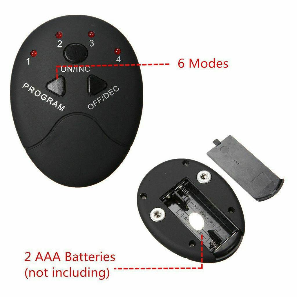 Electric Muscle Toner Machine ABS Toning Belt Simulation Fat Burner Belly Shaper - ProTrendyz