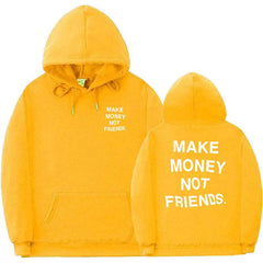 Letter printed Hoodie men's and women's fleece hoodies - ProTrendyz