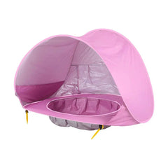 Baby Beach Tent Kids Outdoor Camping Easy Fold Up Fold Down Waterproof Up Sun Awning Tent UV-protecting - ProTrendyz