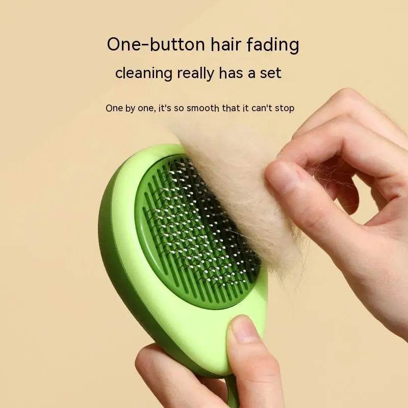 Cat Brush Hair Remover Cleaning Avocado Shaped Dog Grooming Tool Pet Combs Brush Stainless Steel Needle Pet Cleaning Care - ProTrendyz