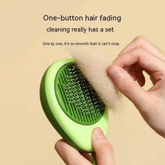Cat Brush Hair Remover Cleaning Avocado Shaped Dog Grooming Tool Pet Combs Brush Stainless Steel Needle Pet Cleaning Care - ProTrendyz