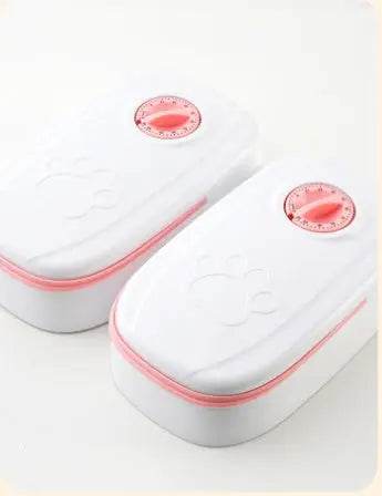 Automatic Pet Feeder Smart Food Dispenser For Cats Dogs Timer Stainless Steel Bowl Auto Dog Cat Pet Feeding Pets Supplies - ProTrendyz