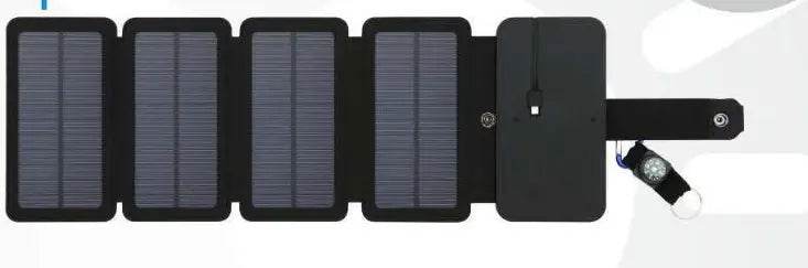 Compact Outdoor 8W folding solar charger Direct charging collapsible solar package Off-road emergency mobile power supply - ProTrendyz