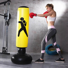 Fitness Inflatable Boxing Column Fighting Column Sandbag Vertical Venting Toy - ProTrendyz