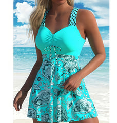 Split Sexy Bikini Conservative Skirt Boxer Pure Desire Beach Swimsuit Women