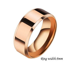 Niche Rings For Men And Women Stainless Steel Couple Rings - ProTrendyz