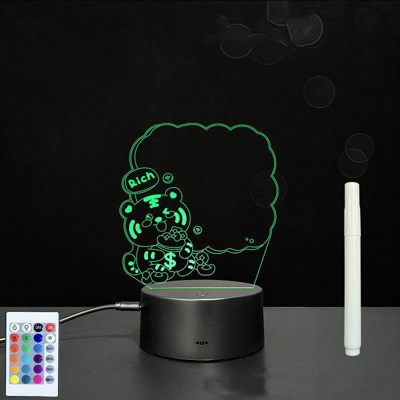 3D Acrylic Board Handwriting Message Board LED Light - ProTrendyz