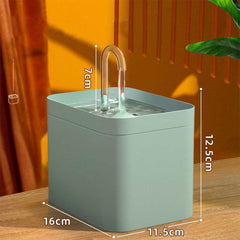 Automatic Cat Water Fountain Auto Filter USB Electric Mute Cat Drinker Bowl 1.5L Recirculate Filtring Drinker For Cats Pet Water Dispenser - ProTrendyz