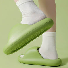 New Bread Shoes Soft Slippers Summer Candy Color Bsthroom Slippers - ProTrendyz