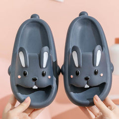 Cute Rabbit Slippers For Kids Women Summer Home Shoes Bathroom Slippers - ProTrendyz