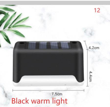 New Upgrade Waterproof LED Solar Fence Lamp Solar Deck Lights Solar Step Light Outdoor For Patio Stairs Garden Pathway Step Yard - ProTrendyz