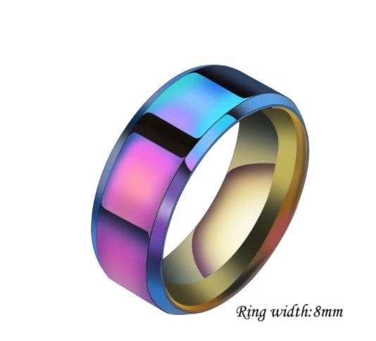 Niche Rings For Men And Women Stainless Steel Couple Rings - ProTrendyz