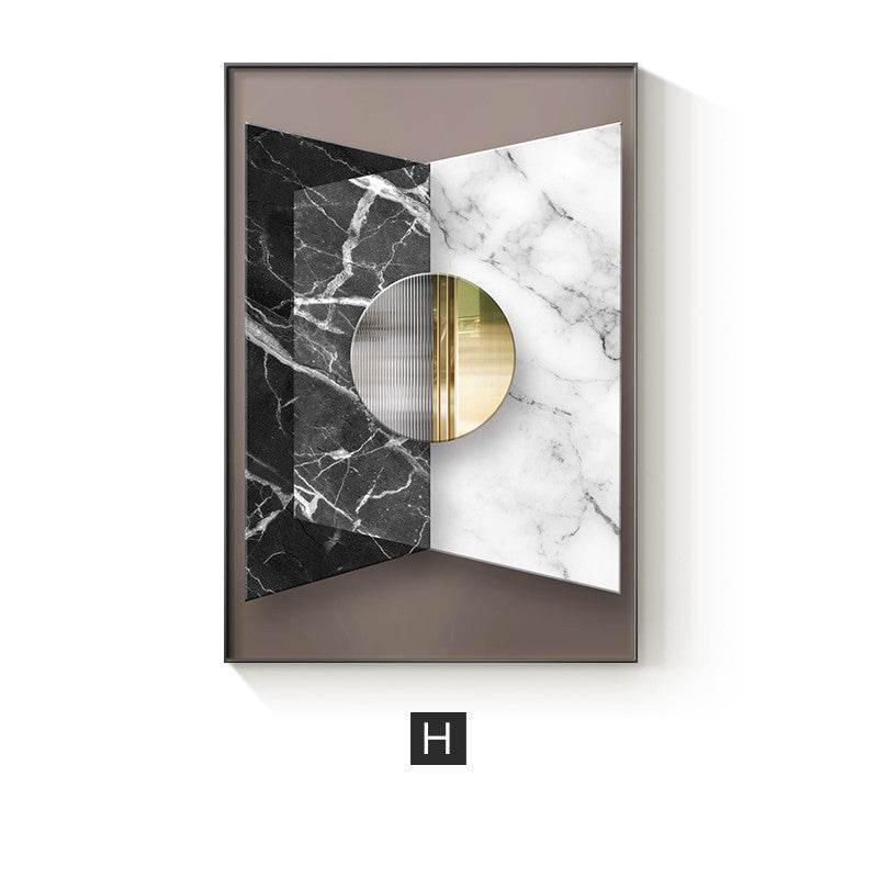 Abstract Geometric Canvas Painting Picture Home Decor Wall Poster - ProTrendyz