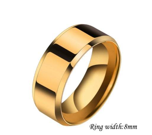 Niche Rings For Men And Women Stainless Steel Couple Rings - ProTrendyz