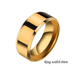 Niche Rings For Men And Women Stainless Steel Couple Rings - ProTrendyz
