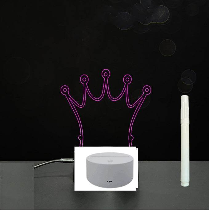 3D Acrylic Board Handwriting Message Board LED Light - ProTrendyz