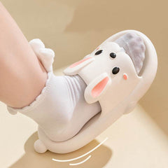 Cute Rabbit Slippers For Kids Women Summer Home Shoes Bathroom Slippers - ProTrendyz