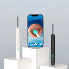 NE3 Ear Cleaner Otoscope Ear Wax Removal Tool With Camera LED Light Wireless Ear Endoscope Ear Cleaning Kit For I-phone - ProTrendyz