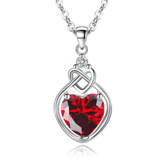 Heart-shaped Ruby Jewelry Suit - ProTrendyz