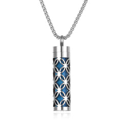 Aromatherapy Pendant Perfume Bottle Essential Oil Titanium Steel - ProTrendyz