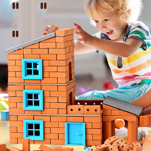 Educational Toys Little Mason Toys Mini Build A House - ProTrendyz