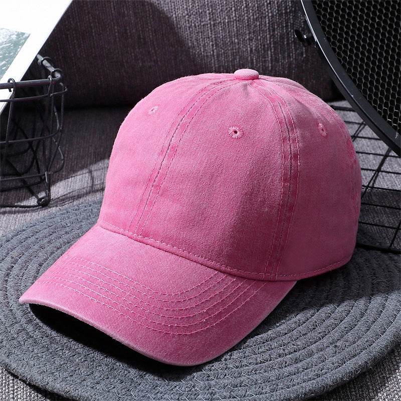 Washed Baseball Caps For Men And Women Outdoor Distressed Sun Hats Simple Caps - ProTrendyz