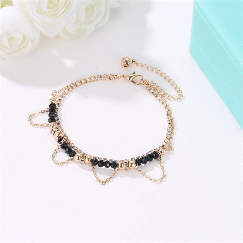 Bracelets Ethnic Style Beaded Diamond Tassel Bracelet - ProTrendyz