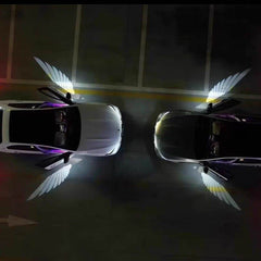 Car Rearview Mirror Courtesy Lamp Angel Wings - ProTrendyz