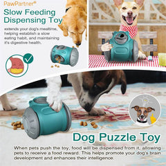 Dog Tumbler Toys Increases Pet IQ Interactive Slow Feeder For Small Medium Dogs Cat Training Balance Car Feeder Pet Toy Pet Products - ProTrendyz