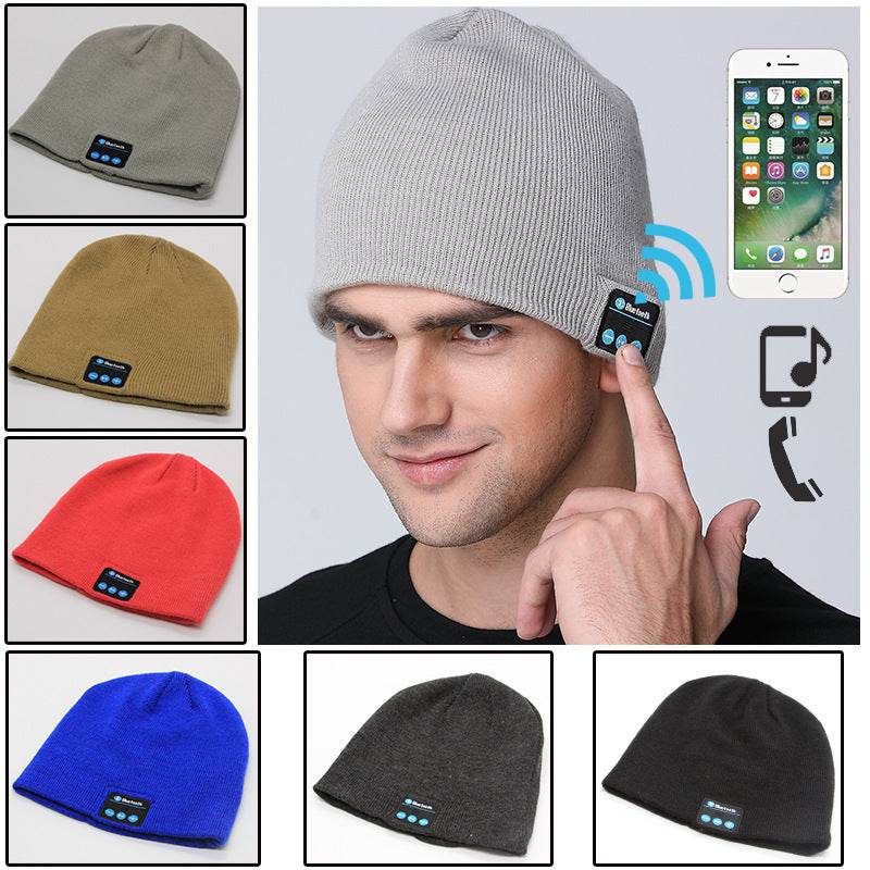 European And American Outdoor Wireless Headset Knitted Hat Multifunctional Music Hat - ProTrendyz