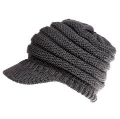 Women Ponytail Beanies Autumn Winter Hats Female Soft Knitting Caps Warm Ladies Skullies - ProTrendyz