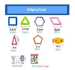 Mini Magnetic Piece Educational Toys - ProTrendyz