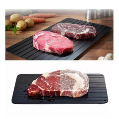 Fast Defrost Tray Fast Thaw Frozen Food Meat Fruit Quick Defrosting Plate Board Defrost Tray Thaw Master Kitchen Gadgets - ProTrendyz