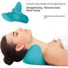 Cervical Spine Massage Pillow Gravity Acupressure Neck Massager Cervical Spine Pillow Neck Shoulder Massage Pillow Home Traction Corrector - ProTrendyz
