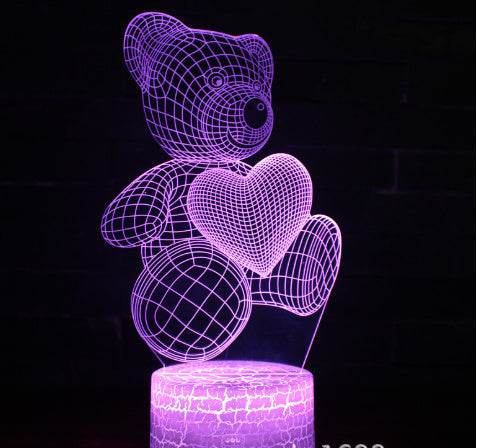 3D Lamp Acrylic USB LED Night Lights Neon Sign Lamp Xmas Christmas Decorations For Home Bedroom Birthday Decor Valentines Day Gifts - ProTrendyz