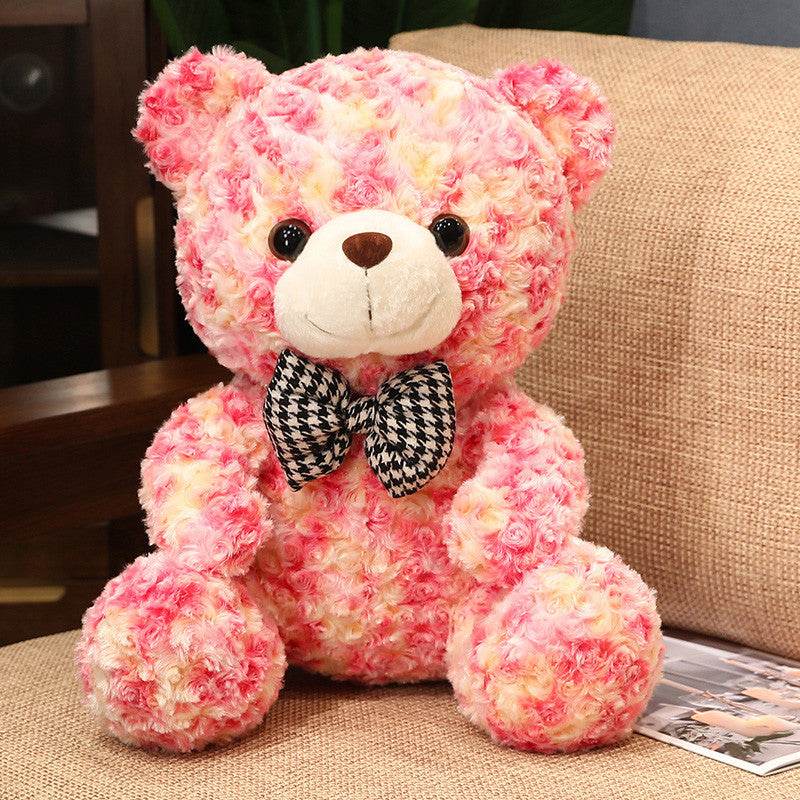 Valentines Day Cute Rose Little Bear Doll Small Size Teddy Bear Doll Ragdoll Plush Toy - ProTrendyz