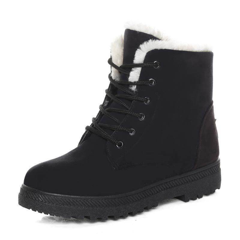 Winter Snow Boots With Warm Plush Ankle Boots For Women Shoes - ProTrendyz