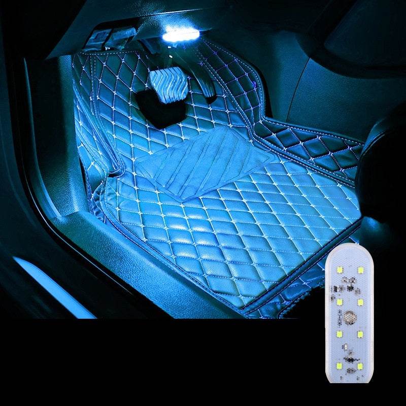 Touch-sensitive Usb Charging Atmosphere Lamp In Car - ProTrendyz