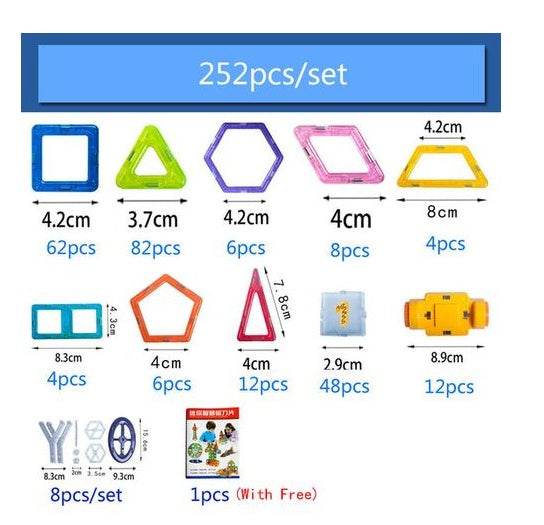 Mini Magnetic Piece Educational Toys - ProTrendyz