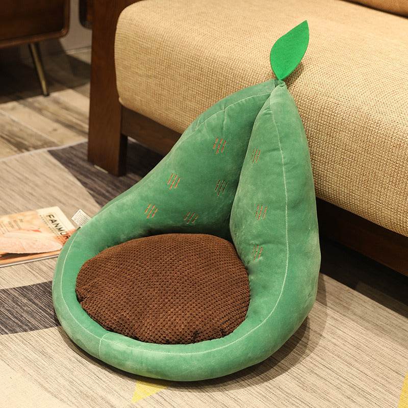 Kawaii Multifunction Plush Fruit Soft Stuffed Cactus Avocado Carrot Pillow Toys Home Office Decor Chair Seat Cushion - ProTrendyz