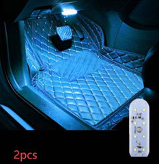 Touch-sensitive Usb Charging Atmosphere Lamp In Car - ProTrendyz