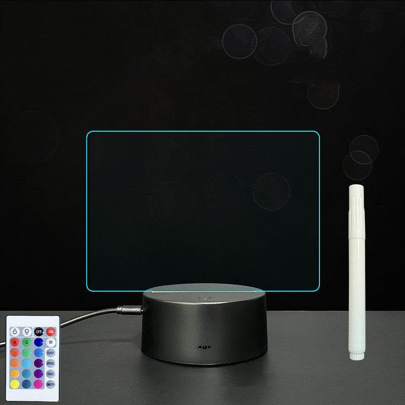 3D Acrylic Board Handwriting Message Board LED Light - ProTrendyz